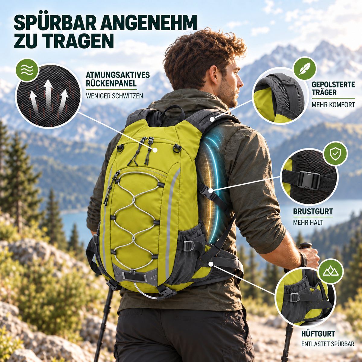 Camp Basel | 20-Liter Wasserdichter Rucksack
