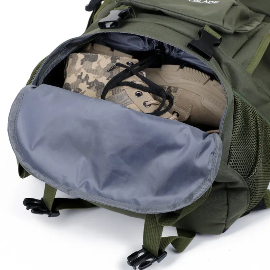 Wanderrucksack 50 Liter wasserabweisend mit Laptopfach