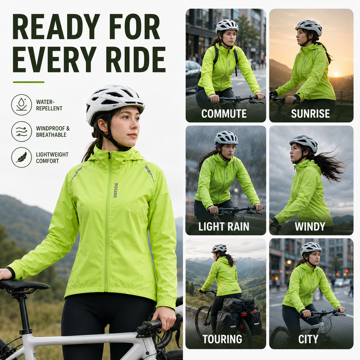 Camp Basel | Aerava Hochsichtbarkeitts-Radjacke