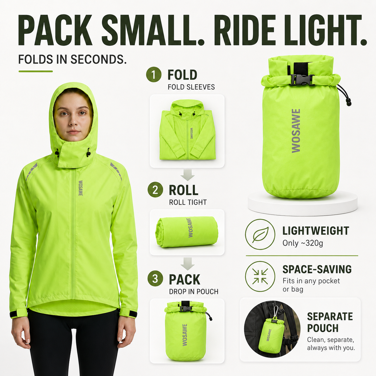 Camp Basel | Aerava Hochsichtbarkeitts-Radjacke