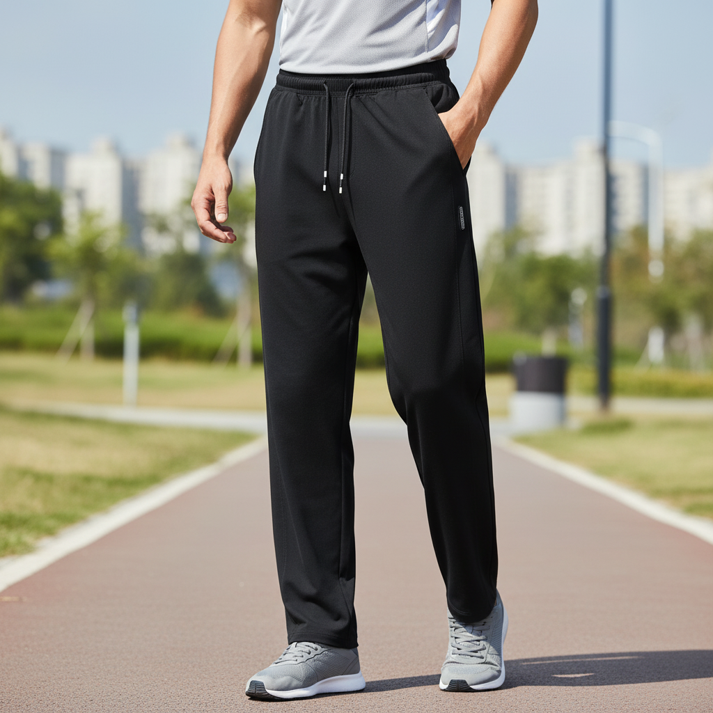 Aeriflex Lauf-Hose Herren leicht atmungsaktiv lockerer Sitz