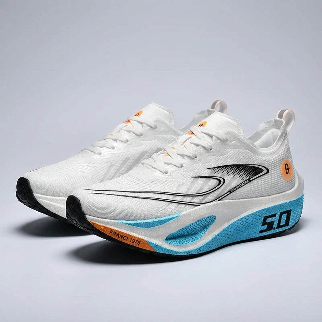 Leichte atmungsaktive Laufschuhe mit stabiler Sohle