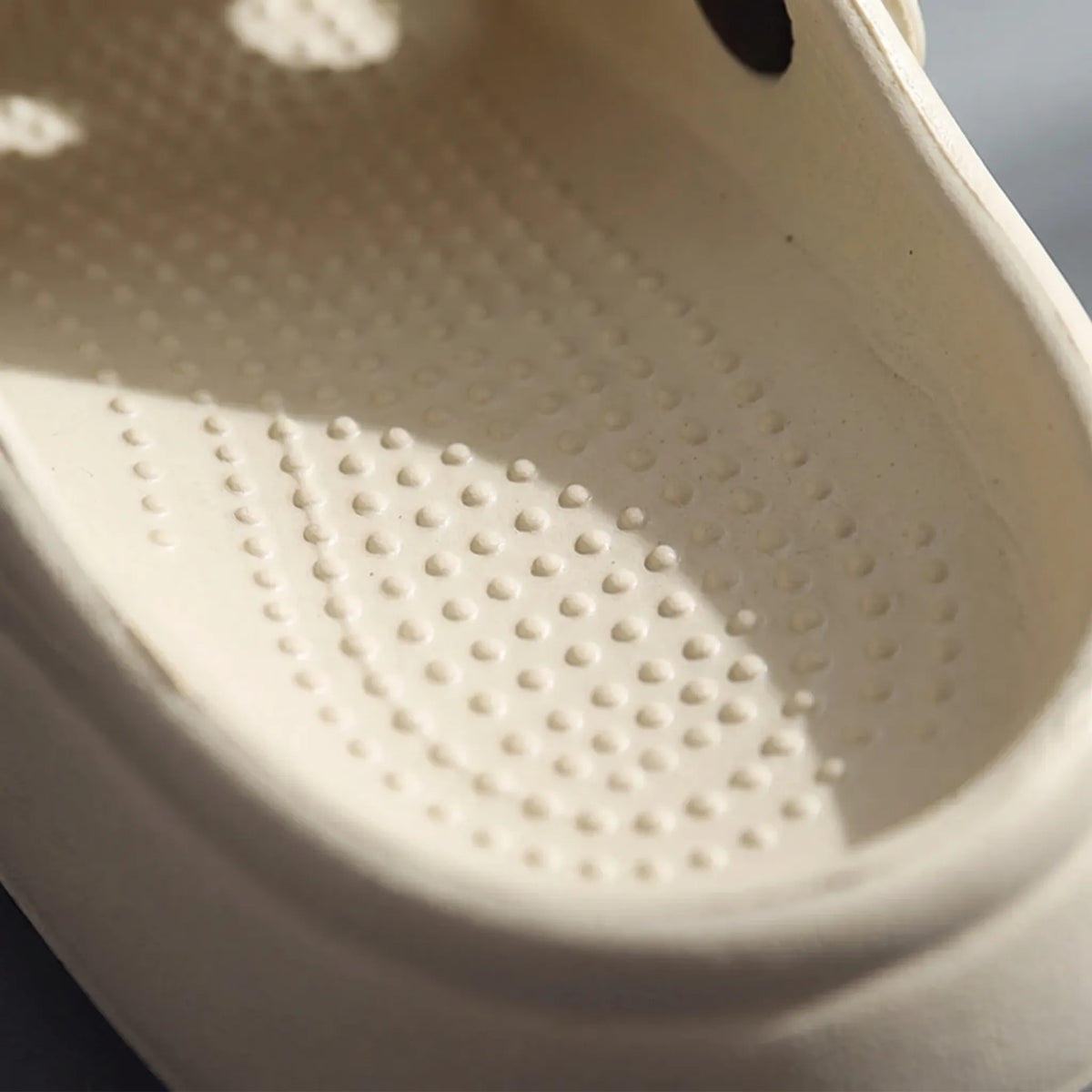 Gartenschlappen Slip-On atmungsaktiv breite Zehenbox rutschfest