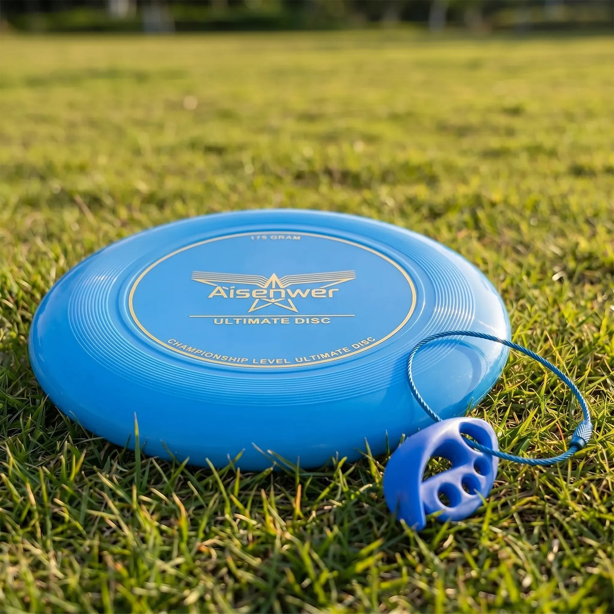 Flugscheibe 175g aerodynamisch gerillte Kante Outdoor-Sport
