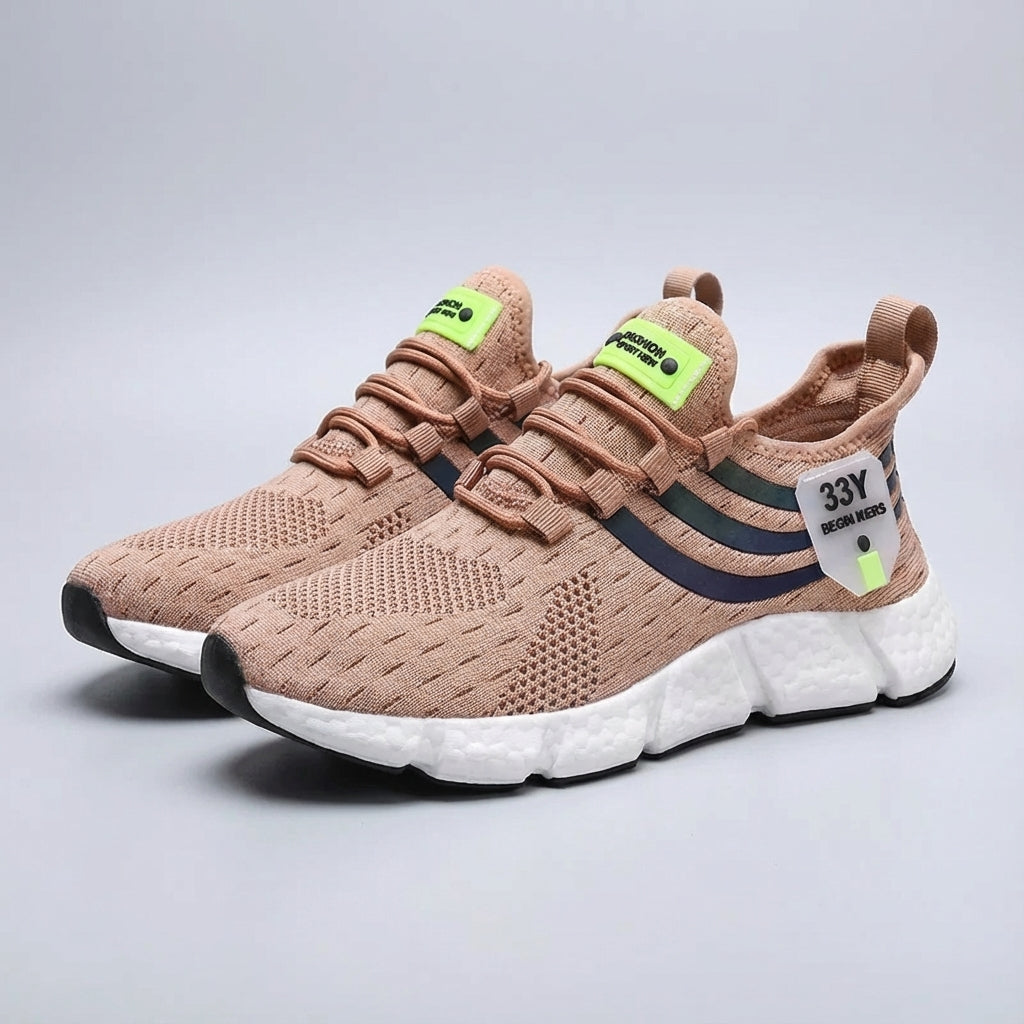 Leichte Lauf-Sneaker atmungsaktiv Luftnetz-Obermaterial