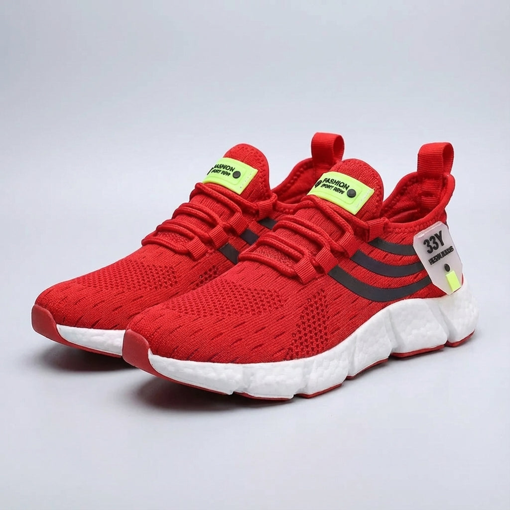Leichte Lauf-Sneaker atmungsaktiv Luftnetz-Obermaterial