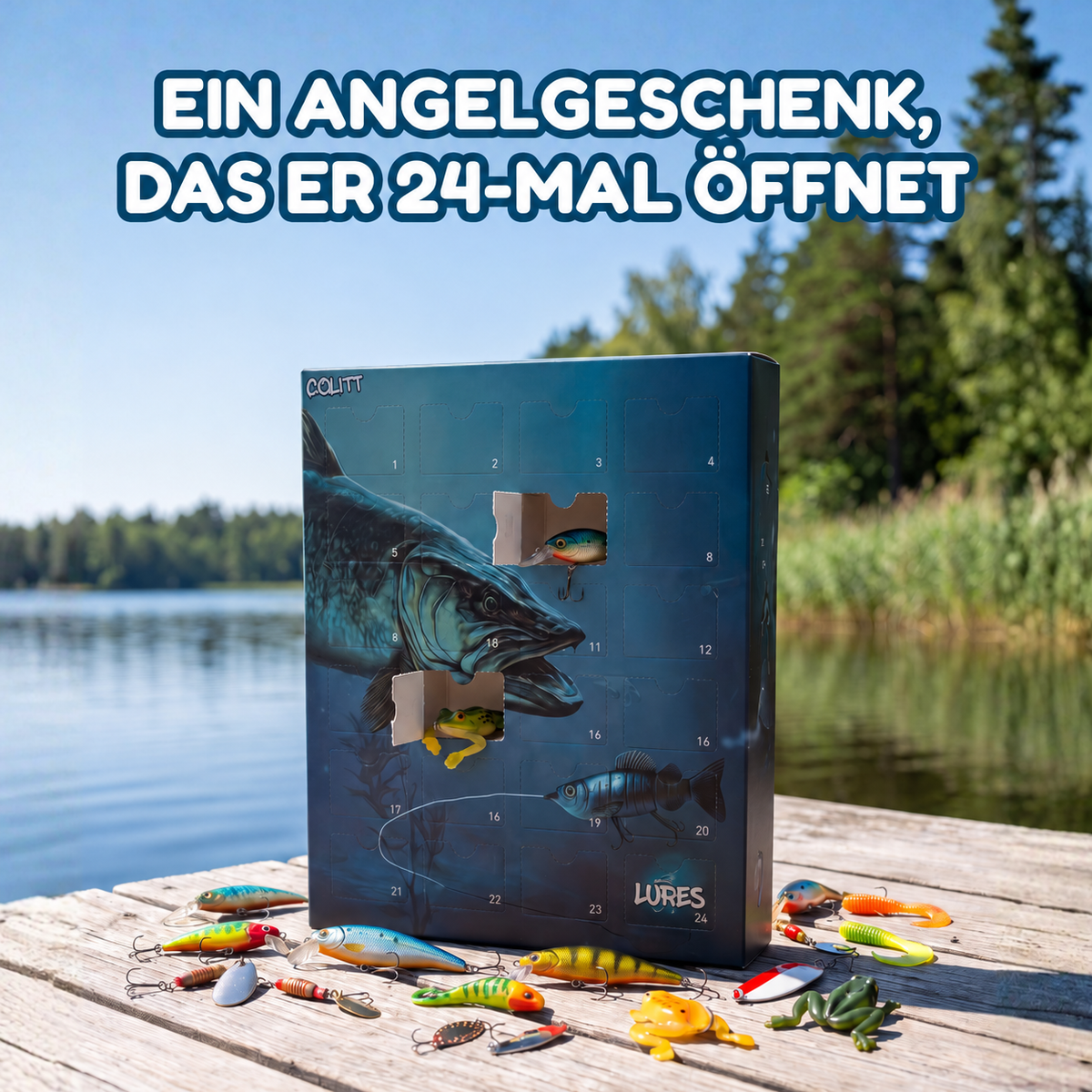Camp Basel | Angelzubehör Adventskalender