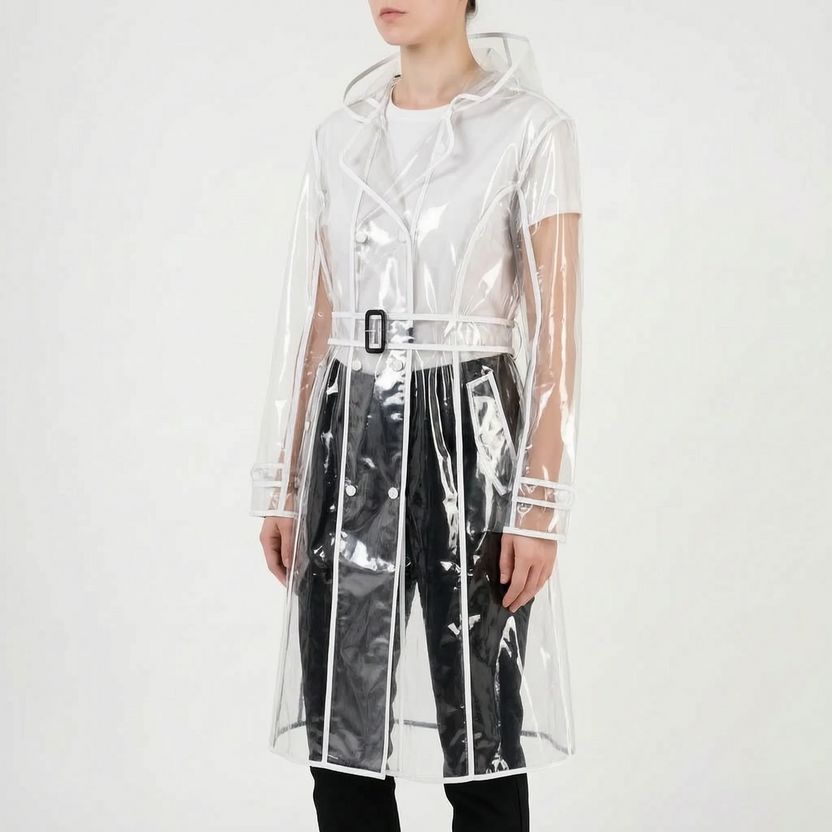 Nordspur | AquaGaze Transparenter Langer Regenmantel