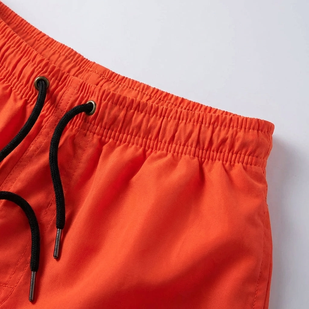 Schnelltrocknende Badeshorts atmungsaktiv elastischer Bund Mesh-Innenfutter
