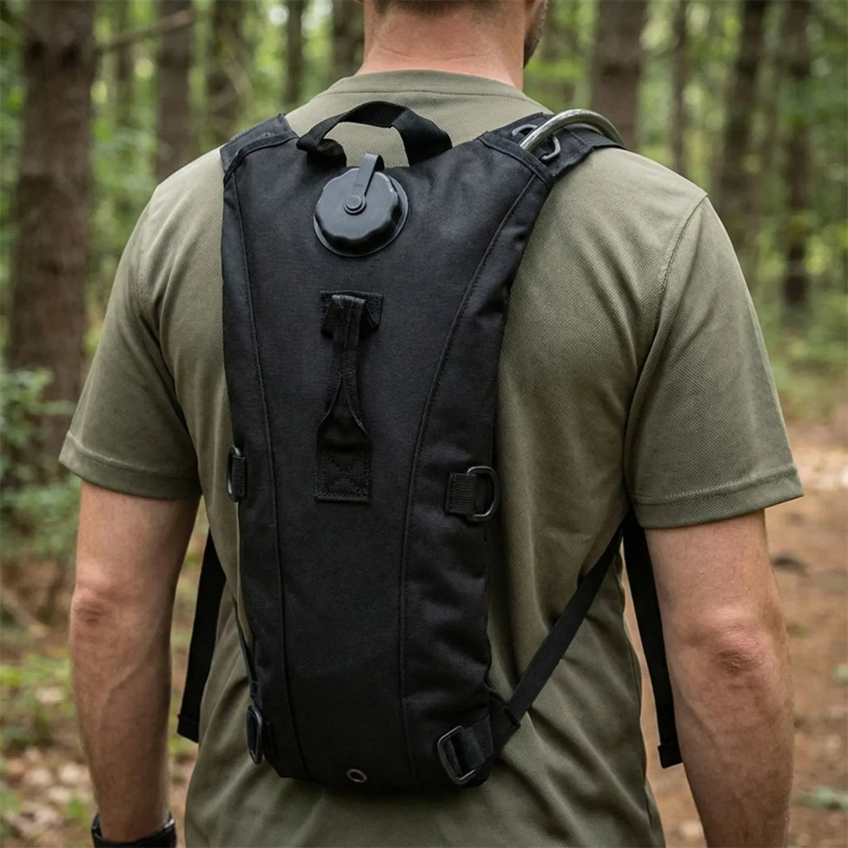 Hydrations-Rucksack wasserfest 3-Liter-Trinkblase gerouteter Trinkschlauch