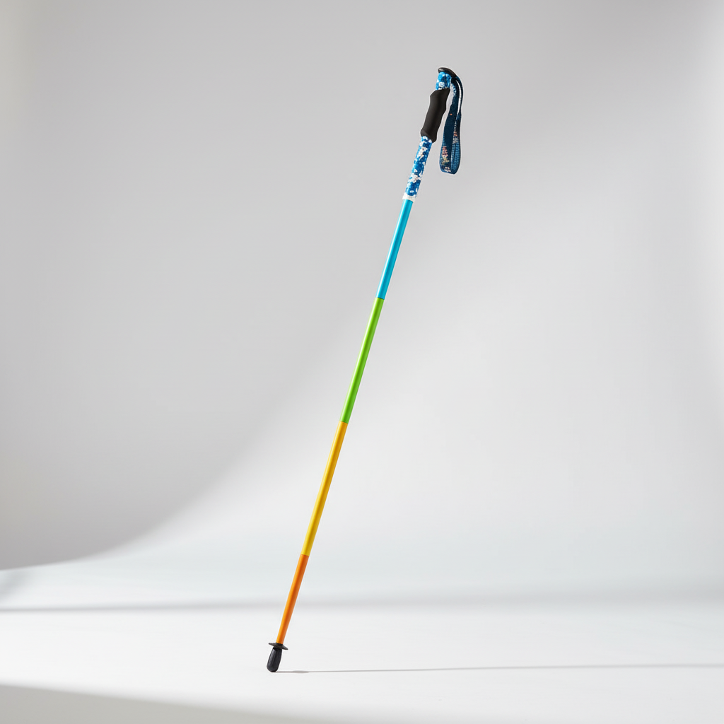 Ultraleichte Trekkingstöcke Aluminium faltbar mit EVA-Griff