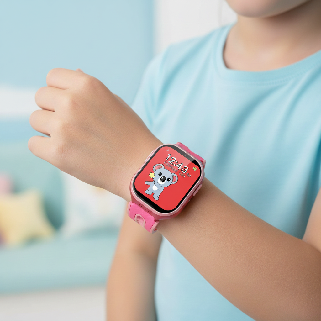 Kinder Smartwatch mit Touchscreen, Kamera und Lernspielen