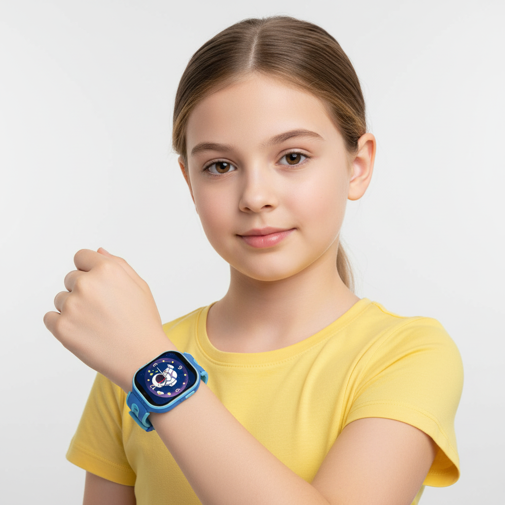Kinder Smartwatch mit Touchscreen, Kamera und Lernspielen