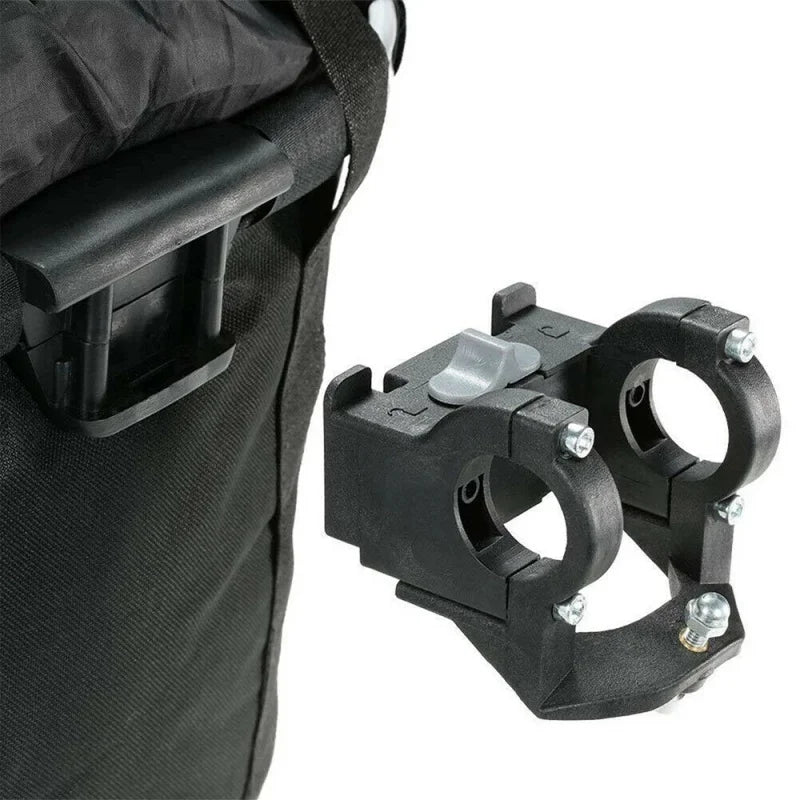 Faltbarer Vorderrad-Fahrradkorb mit Quick-Release-Befestigung