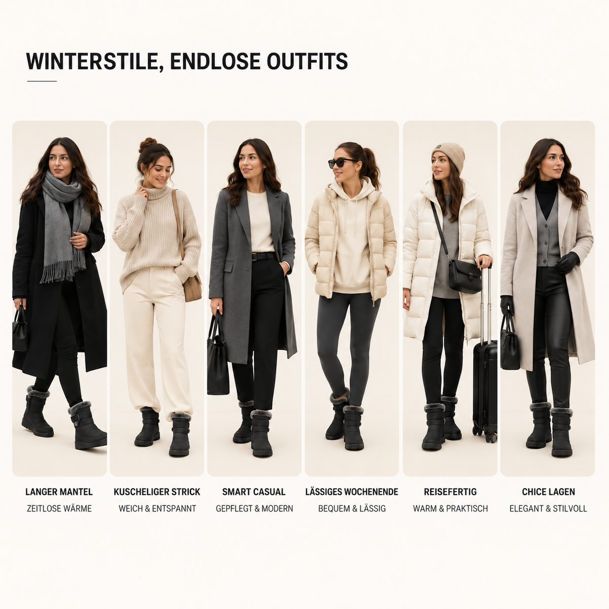Camp Basel | Womens Isolierte Winterstiefel
