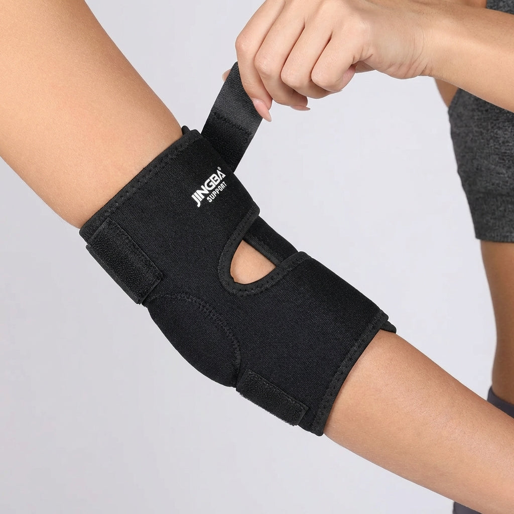 Verstellbare Ellbogenbandage für Sport und Erholung