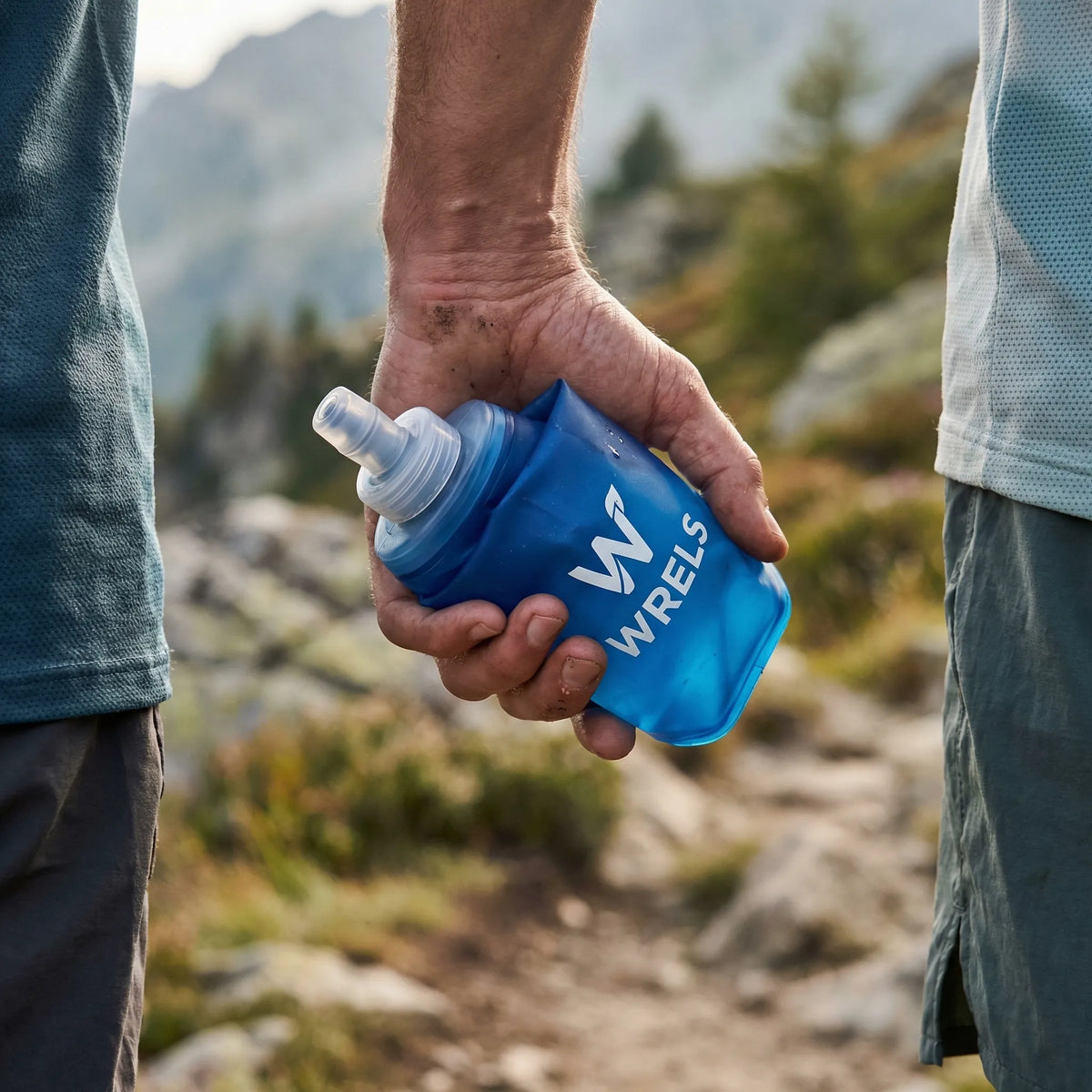 Zusammenklappbare Sportflasche mit Hochleistungs-Ventil auslaufsicher
