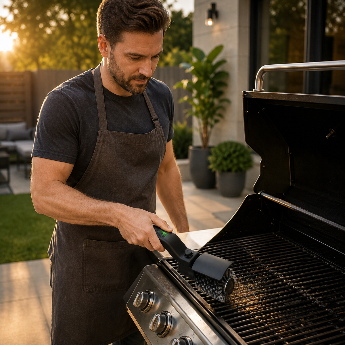 Camp Basel | Grillora Kabellose Elektro-Grillbürste