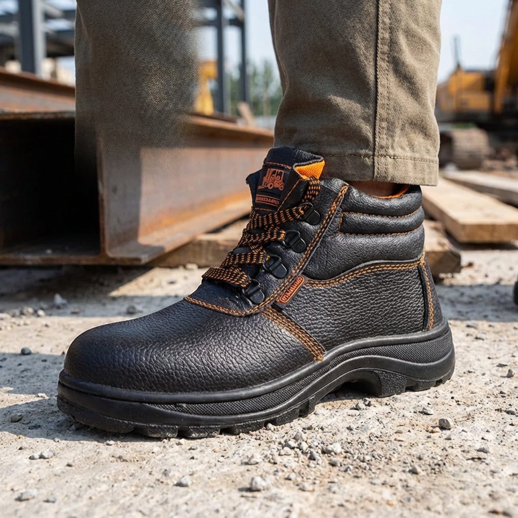 Herren-Sicherheitsstiefel knöchelhoch mit verstärkter Zehenkappe