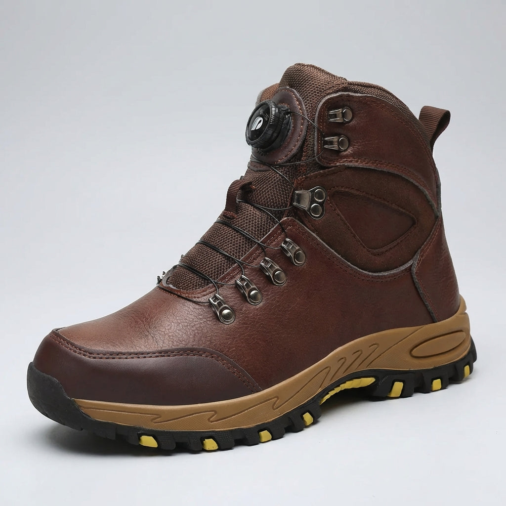 Sicherheitsstiefel mit hohem Knöchelschutz rutschfest Baustelle