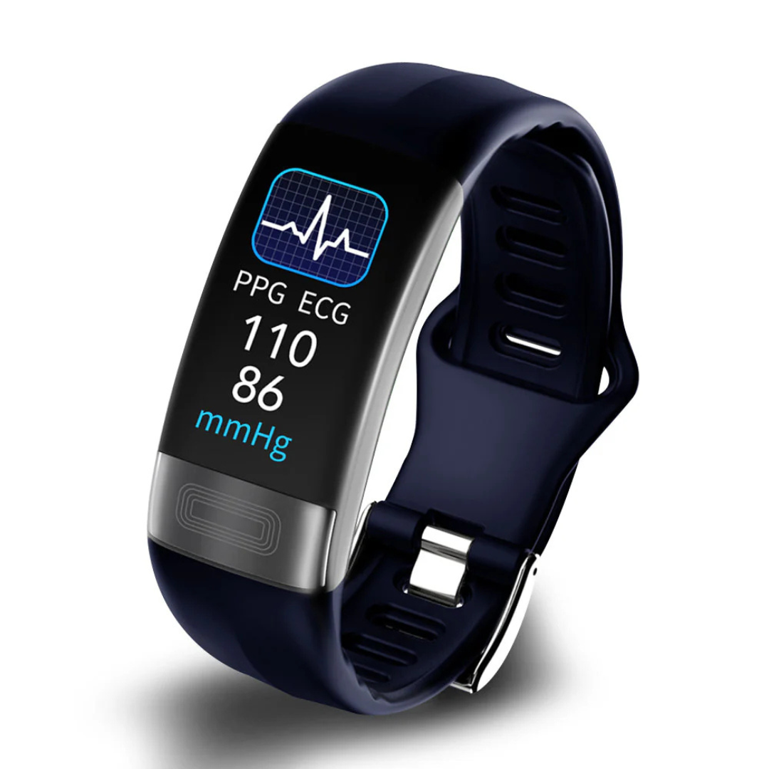 Gesundheits-Smartwatch mit EKG, Blutdruck und Herzfrequenzüberwachung
