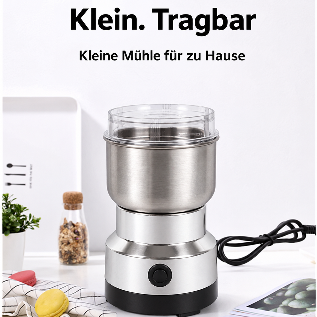 Camp Basel | Hochgeschwindigkeits-Getreidemühle aus Edelstahl