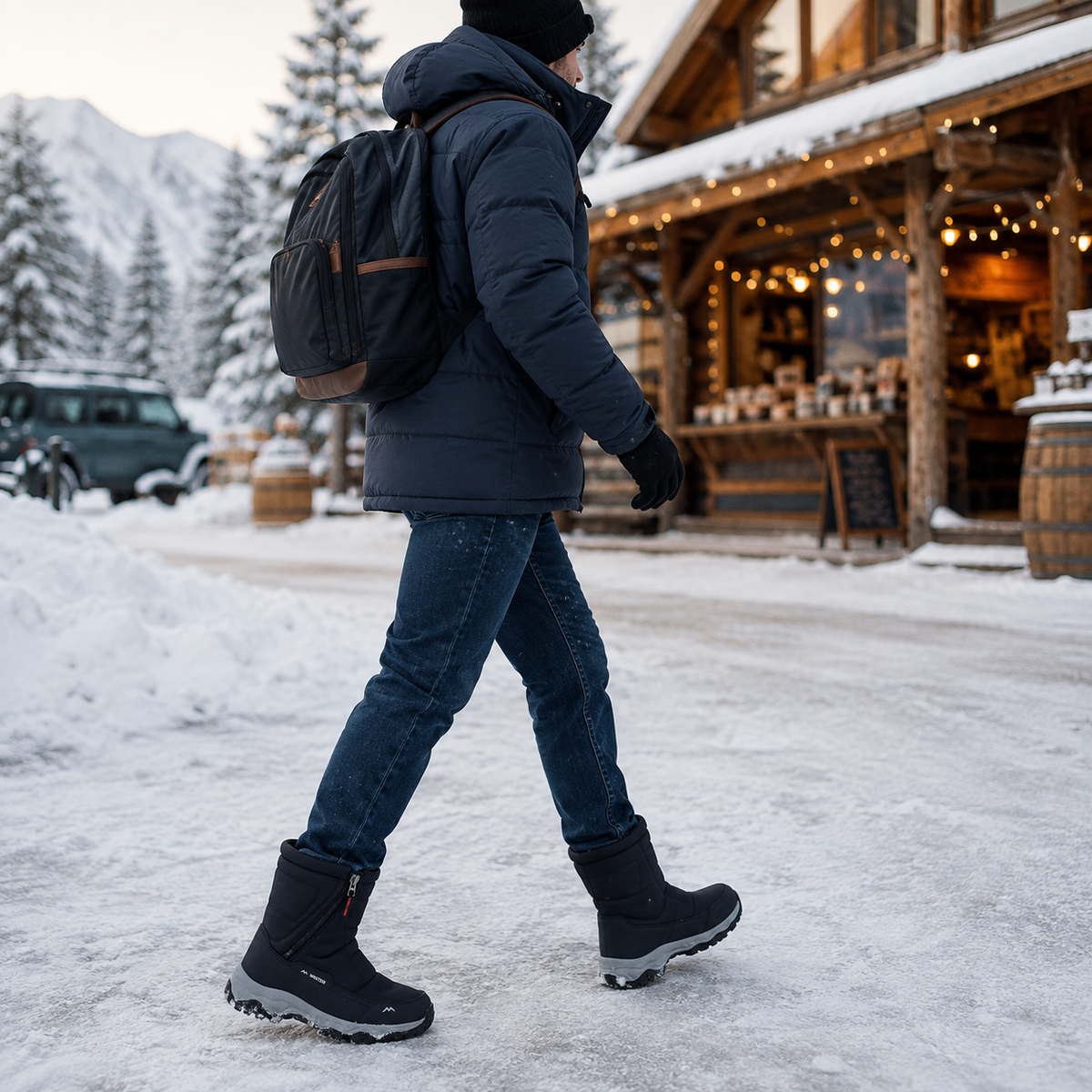 Camp Basel | Isolierte Wasserdichte Winterstiefel