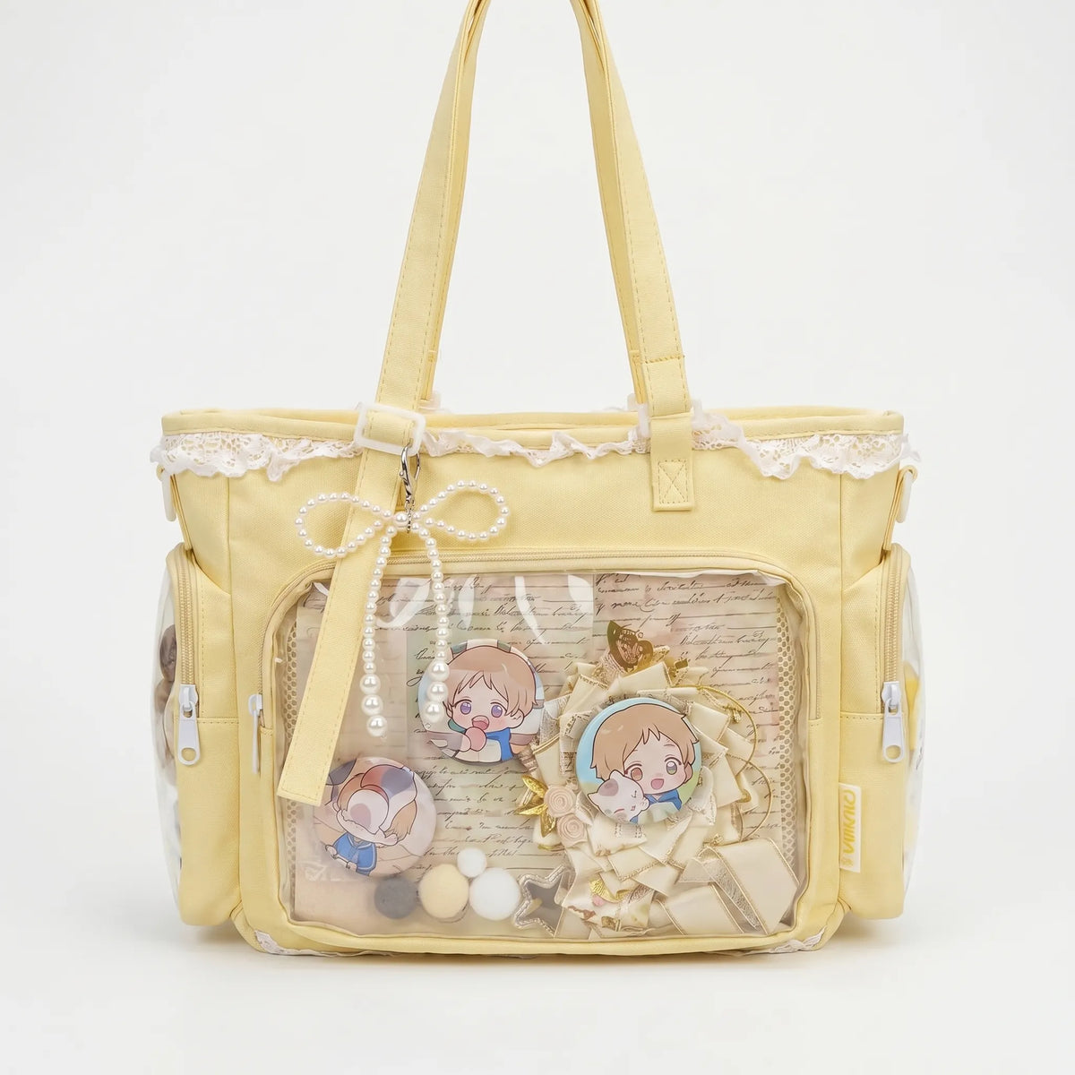 Japanischer Itabag mit durchsichtigem Anzeigeschacht für Anime-Collectibles