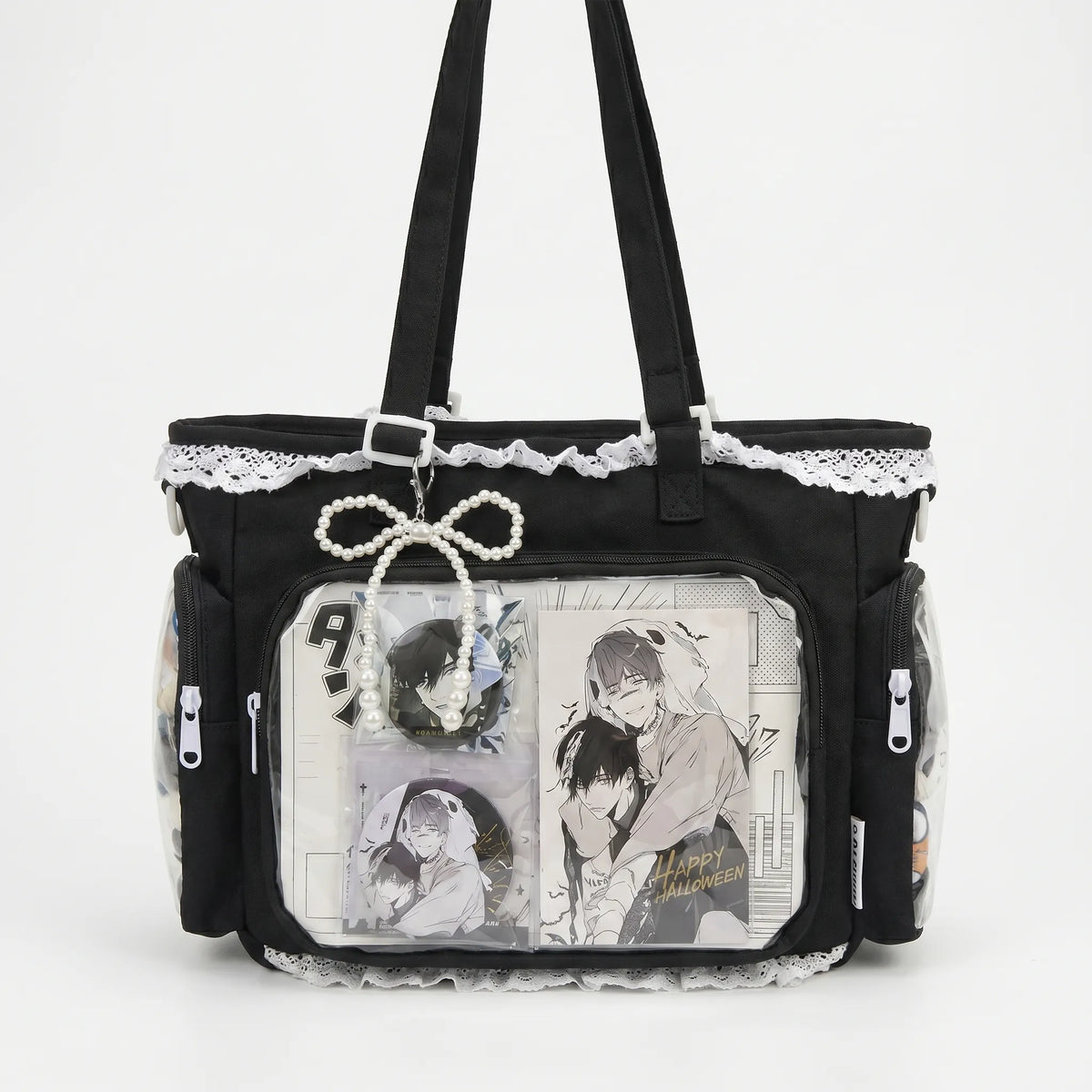 Japanischer Itabag mit durchsichtigem Anzeigeschacht für Anime-Collectibles