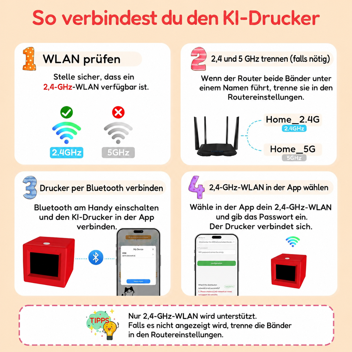 Camp Basel | KI-Sprachgesteuerter Mini-Stickerdrucker