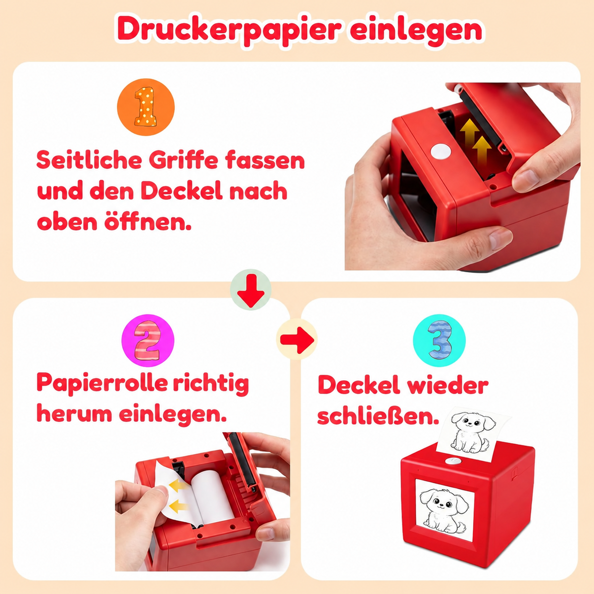 Camp Basel | KI-Sprachgesteuerter Mini-Stickerdrucker