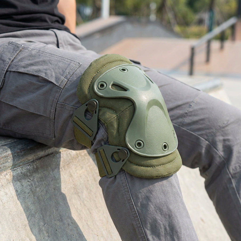 Verdickte Knieschoner für Skateboard und Inlineskaten mit Aufprallschutz