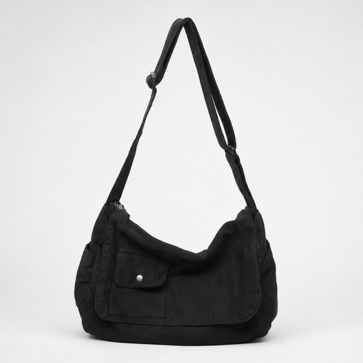 Camp Basel | Große Canvas Messenger Tasche