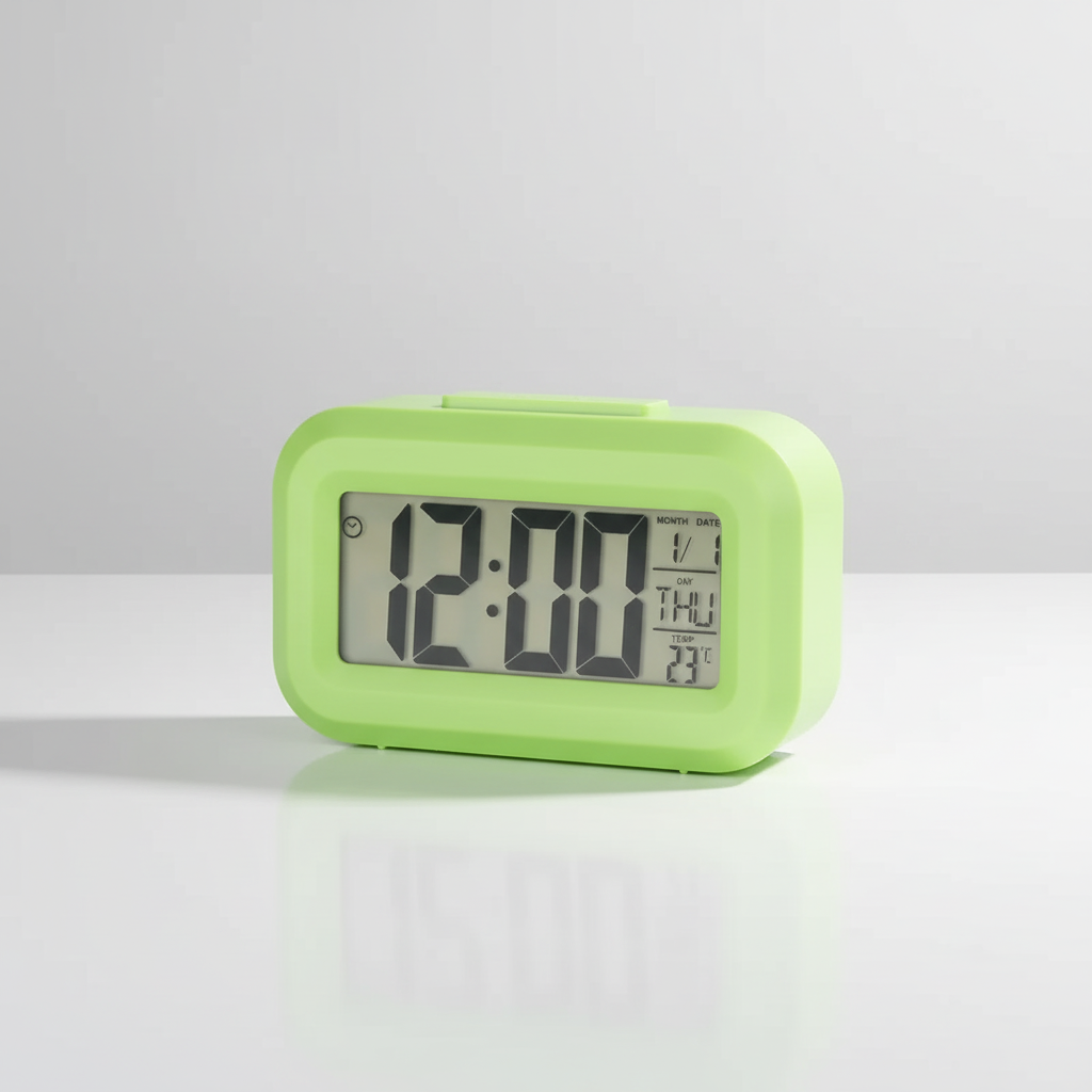 LED-Weckeruhr mit großem Display, Schlummerfunktion und Temperaturanzeige