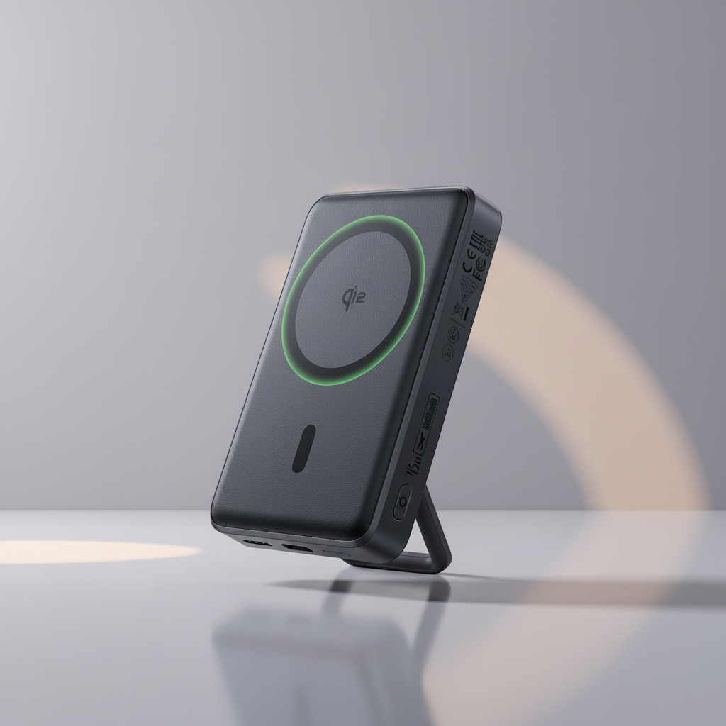Norlink Powerbank magnetisch faltbarer Ständer Schnellladen