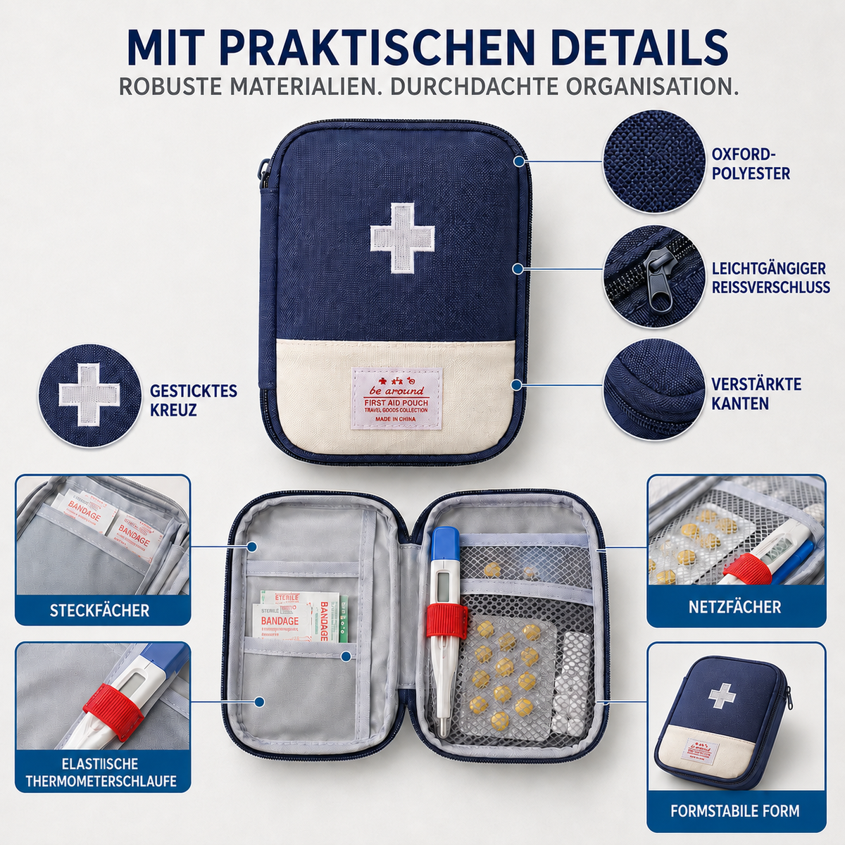 Camp Basel | Mediva Kompakte Reise-Erste-Hilfe-Tasche