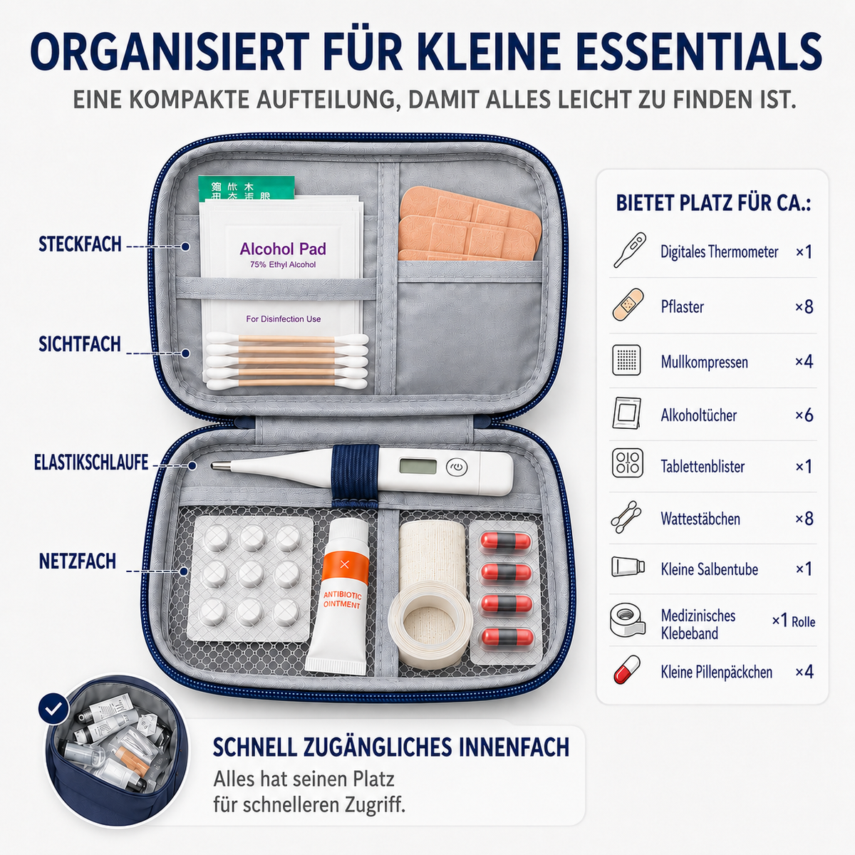 Camp Basel | Mediva Kompakte Reise-Erste-Hilfe-Tasche