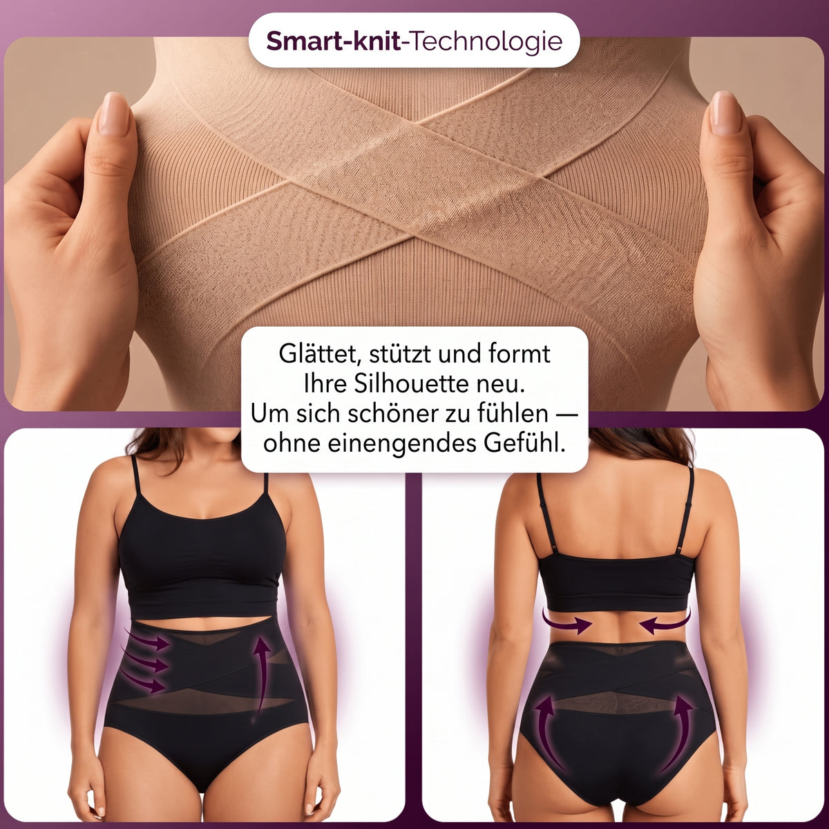 Camp Basel | Nahtlose Shapewear-Panty