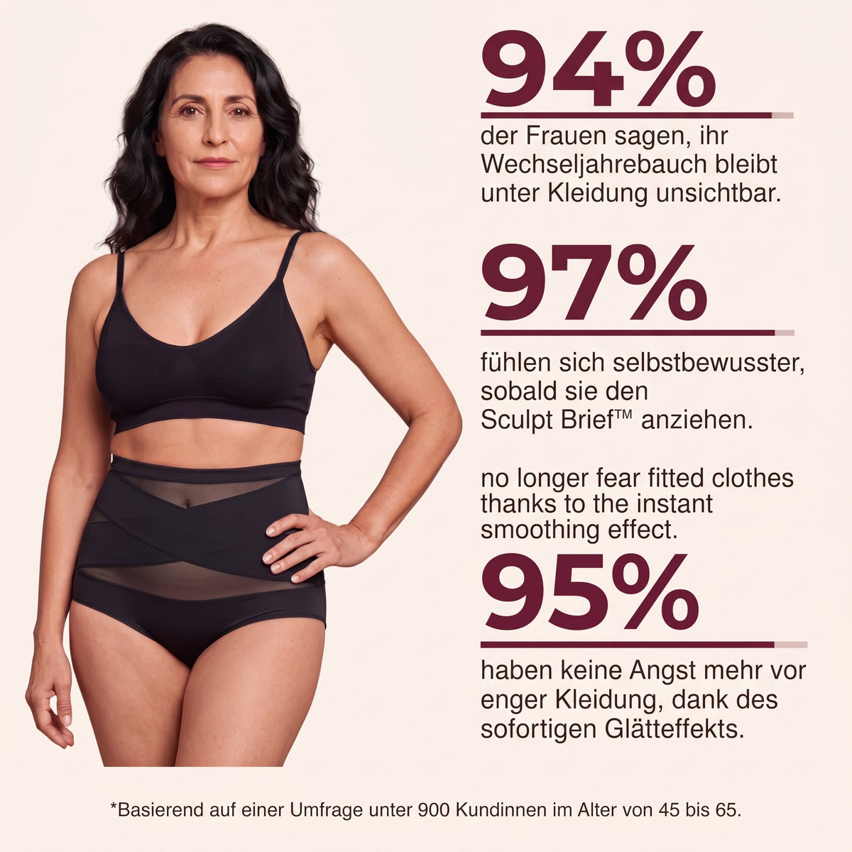 Camp Basel | Nahtlose Shapewear-Panty