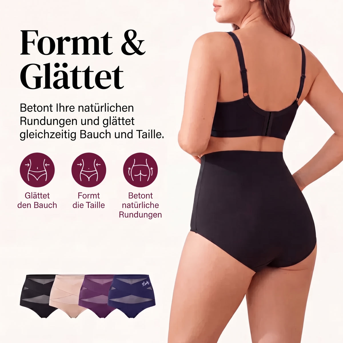 Camp Basel | Nahtlose Shapewear-Panty