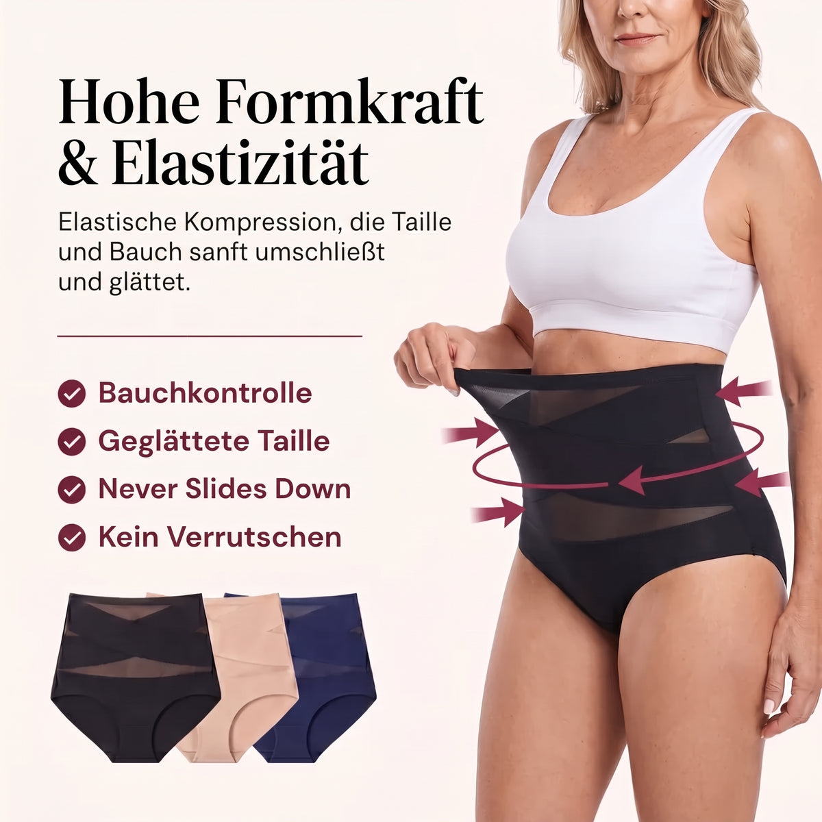 Camp Basel | Nahtlose Shapewear-Panty
