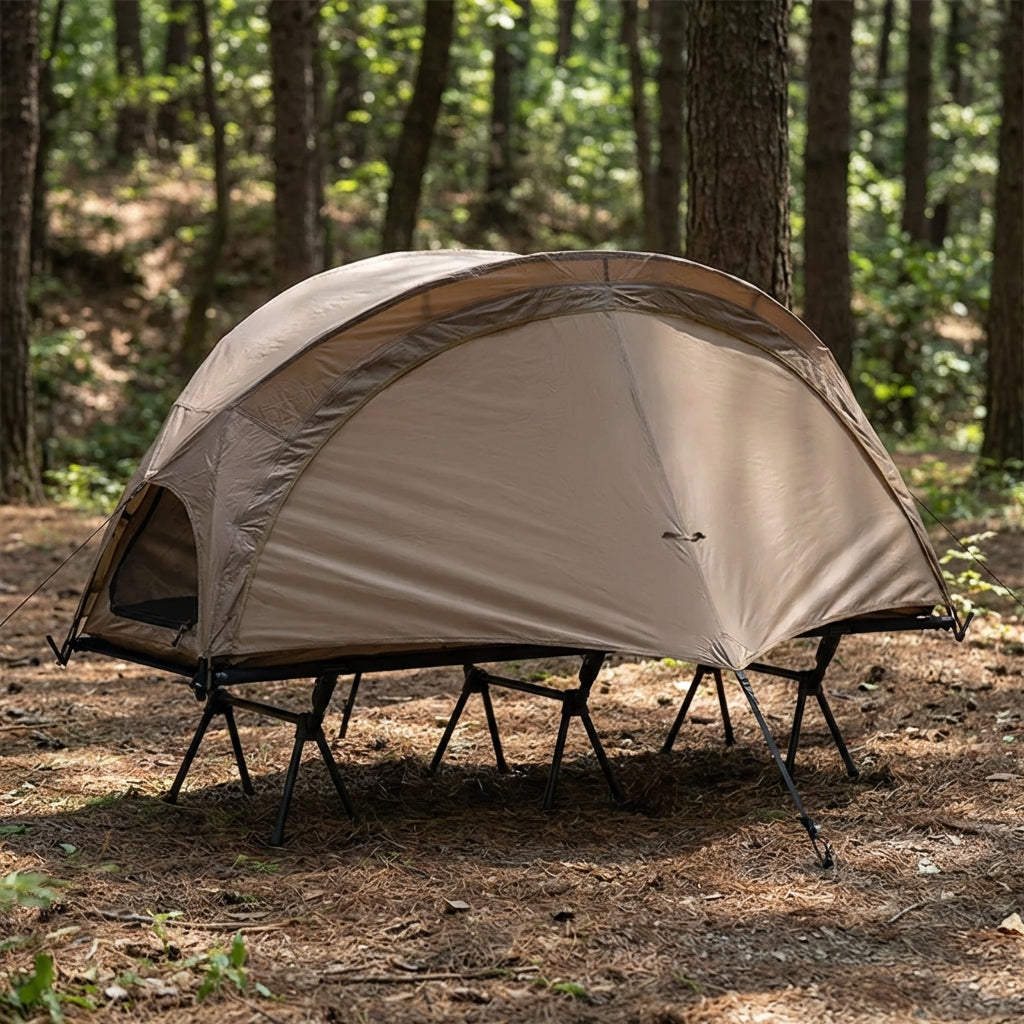 Ultraleichtes Feldbett-Zelt Camping Mückenschutz Belüftung