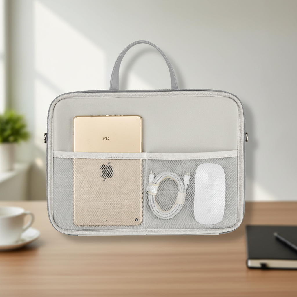 Gepolsterte Laptop-Aktentasche Nylon wasserabweisend