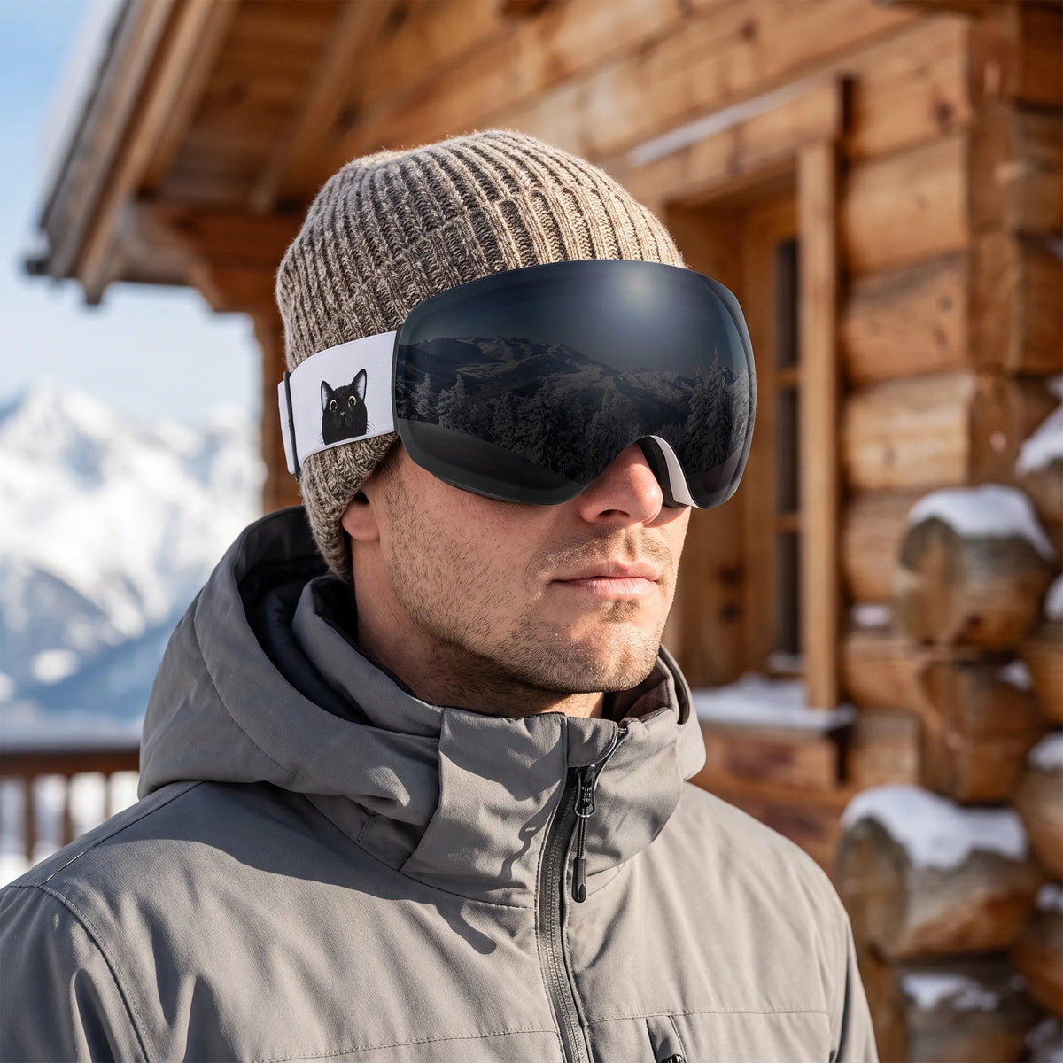 Nordspur | PeakGaze Verspiegelte Skibrille Für Brillenträger