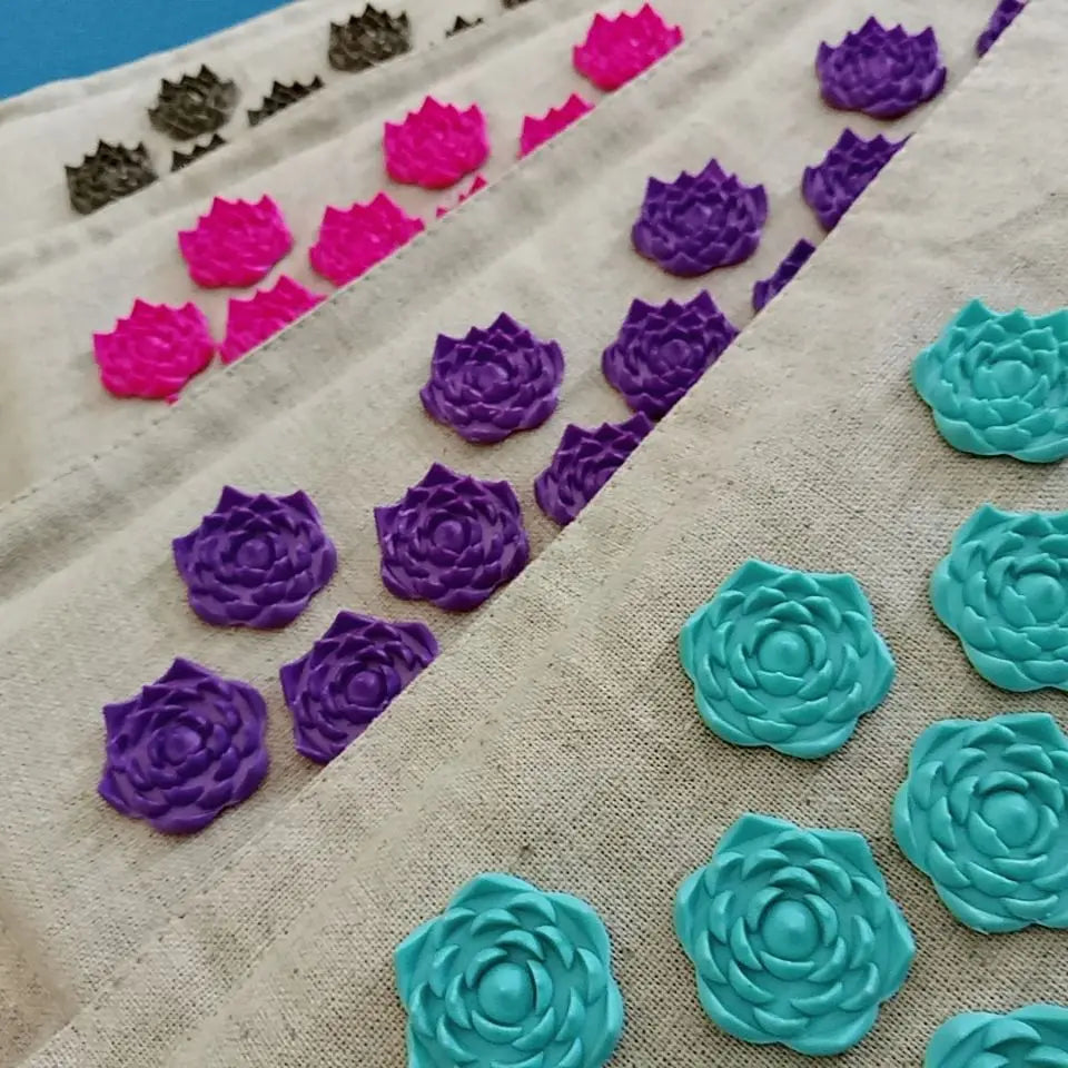 Tragbares Akupressur-Matte-Set mit Kissen und Tragetasche