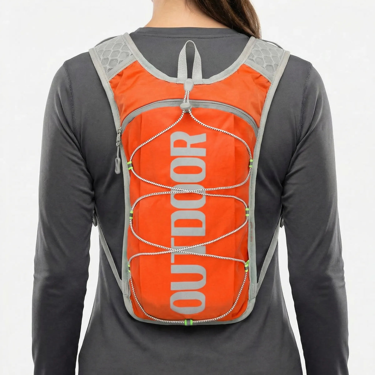 Lauf-Hydrationsweste leichtgewichtig atmungsaktiv verstellbar unisex