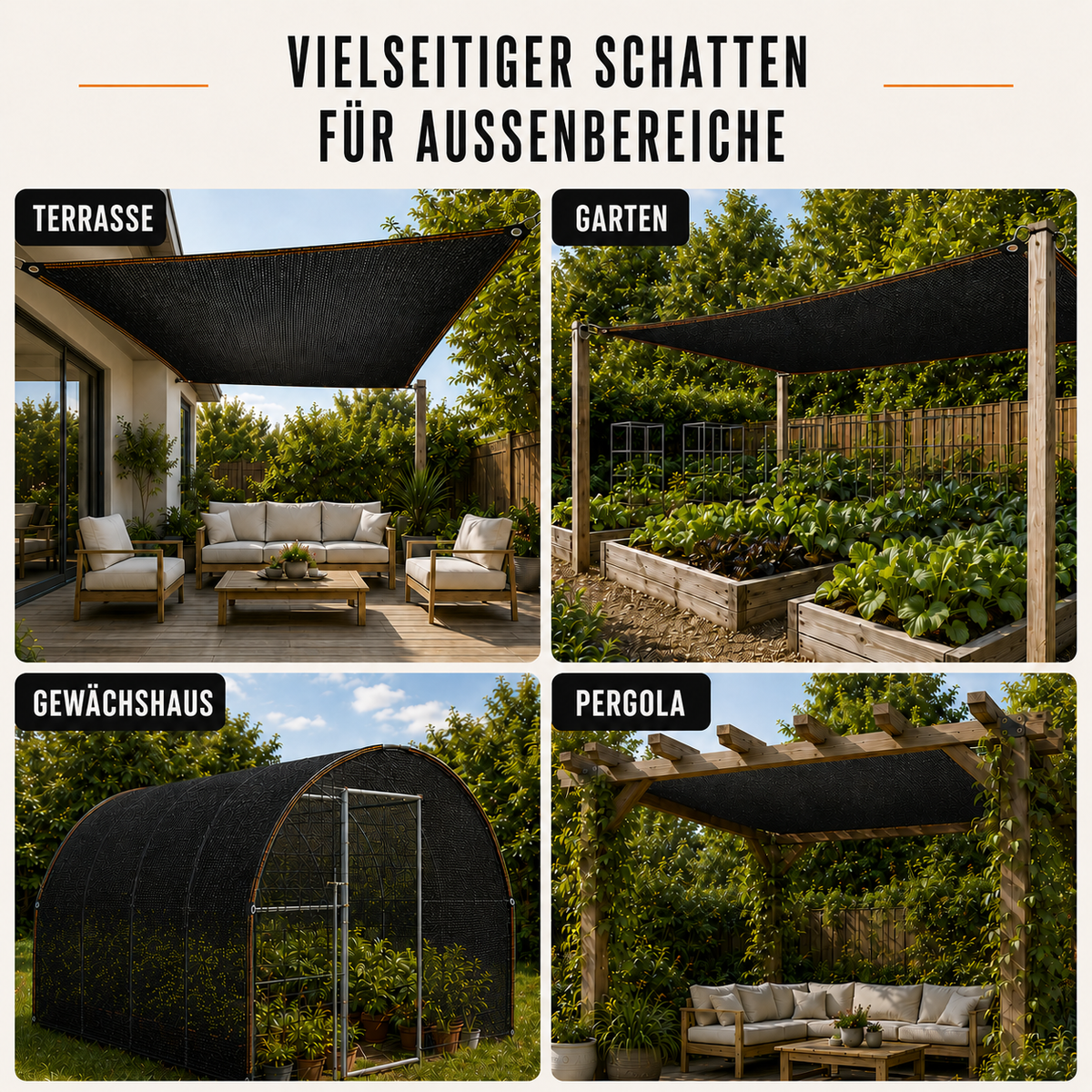 Camp Basel | Shadefold Robustes Schattengewebe
