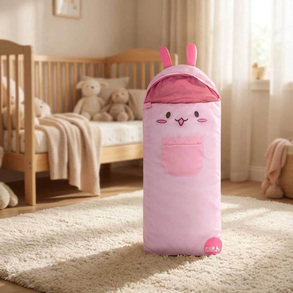 Kinderschlafsack Umschlagstil Tiermotiv atmungsaktiv leicht