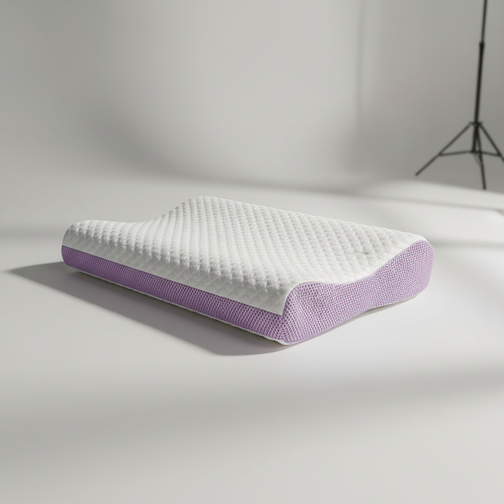 Ergonomisches Nackenkissen mit Gedächtnisschaum atmungsaktives Design