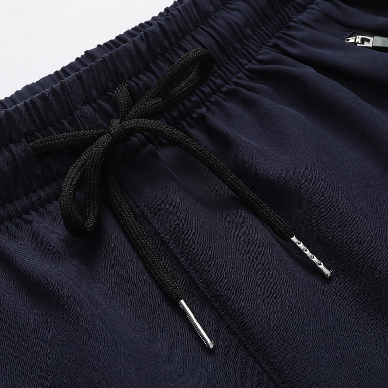 Herren Sportshorts schnelltrocknend atmungsaktiv mit Reissverschlusstaschen